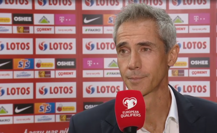 Paulo Sousa nie rozmawiał jeszcze z piłkarzami reprezentacji Polski o swoim odejściu